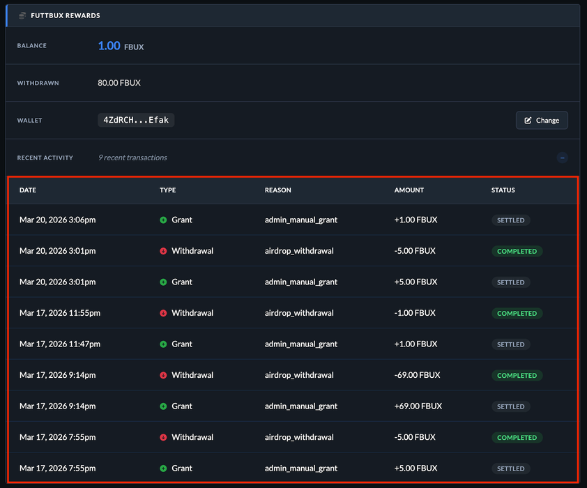 Transaction Details expanded