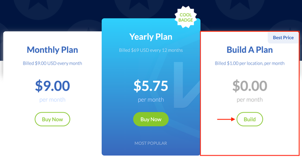 Build-A-Plan location